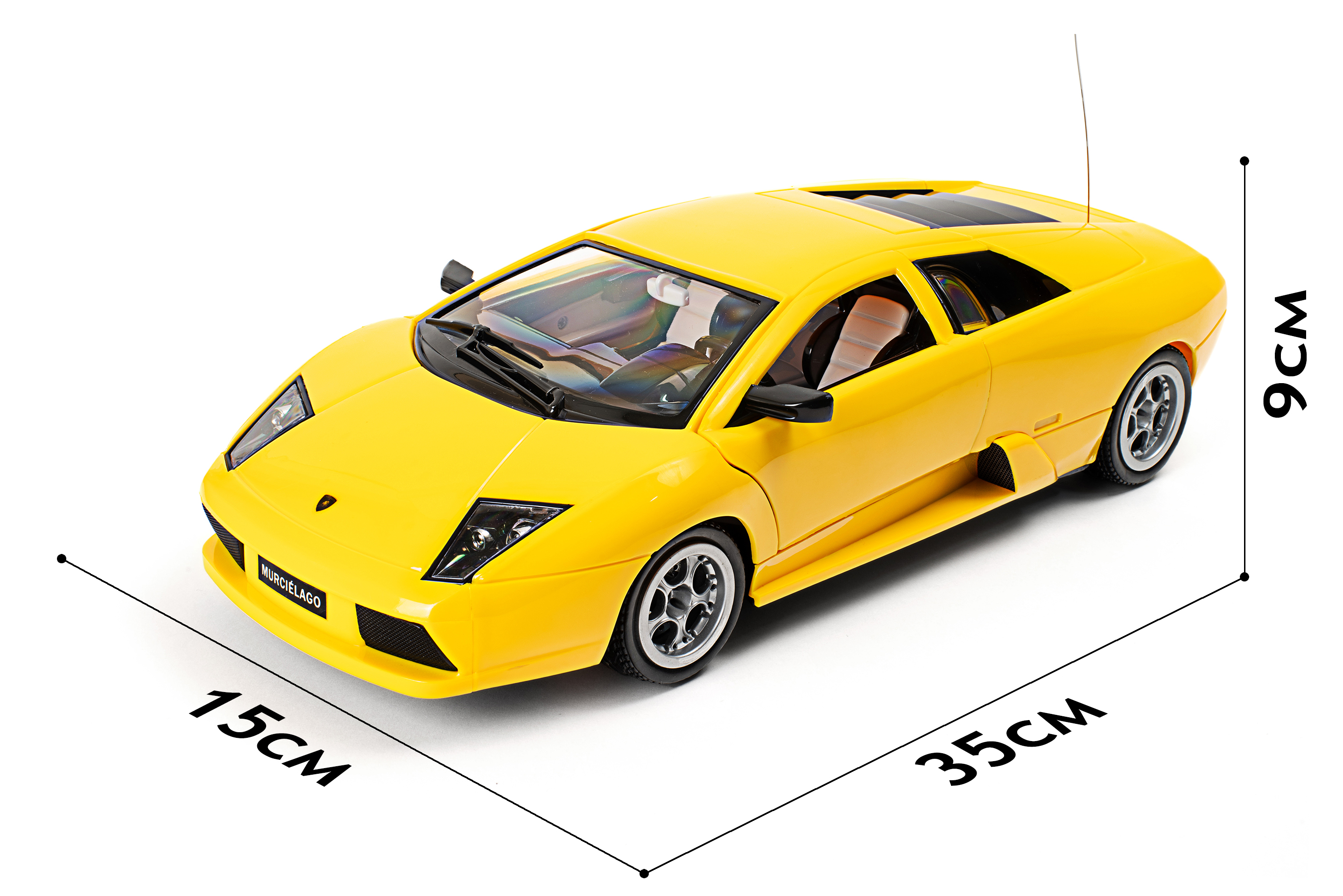 Ferngesteuertes RC Auto Kinder Spielzeug Geschenk Lamborghini Murcielago 34 cm